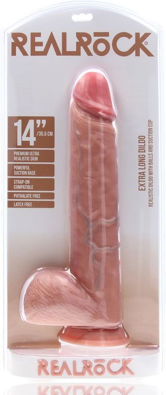 Extra Large Straight with Balls 35,5 cm - Beige
