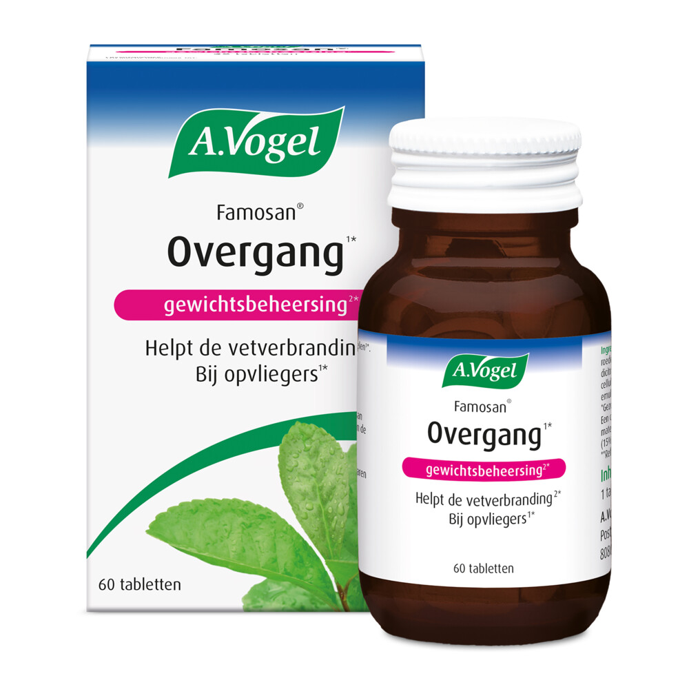 A.Vogel Famosan Overgang Gewichtsbeheersing60 tabletten
