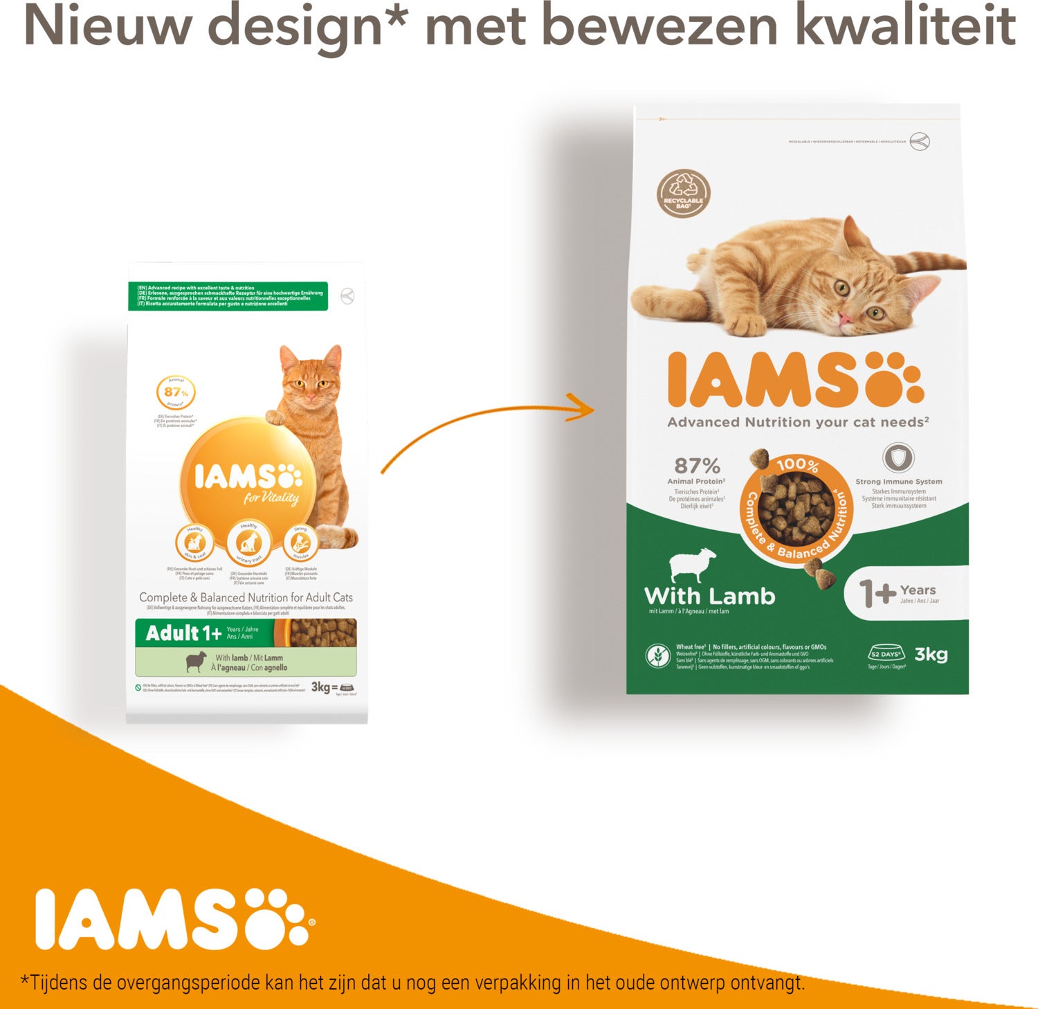 IAMS for Vitality lam adult 3 kg