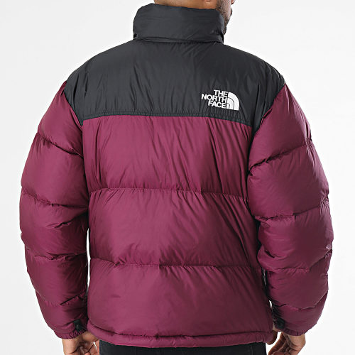 Doudoune 700 1996 Retro Nuptse A3C8D Bordeaux Noir