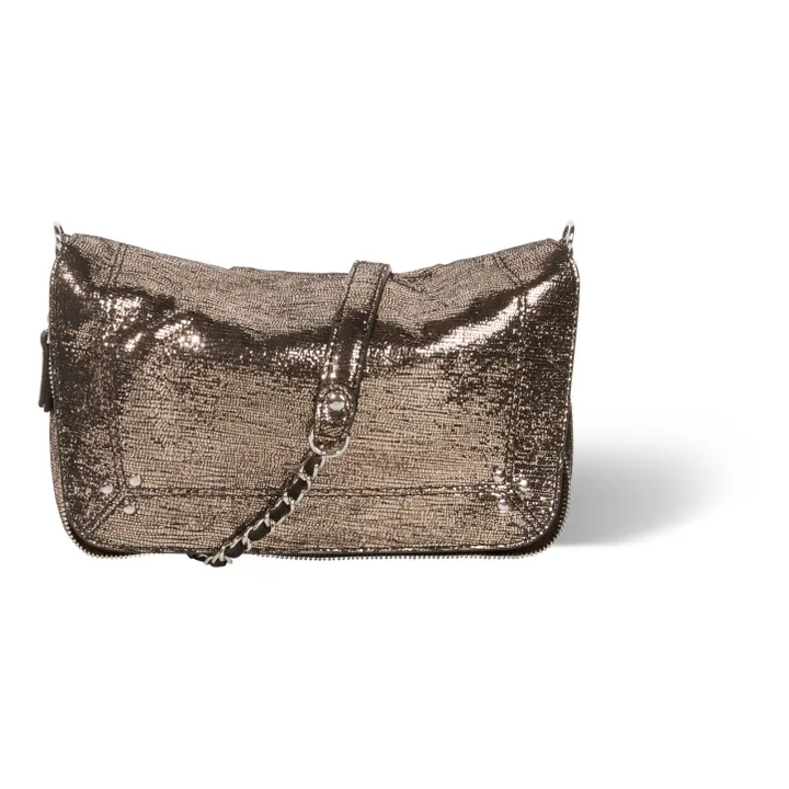 Jérôme Dreyfuss Sac Bobi S Lamé | Champagne