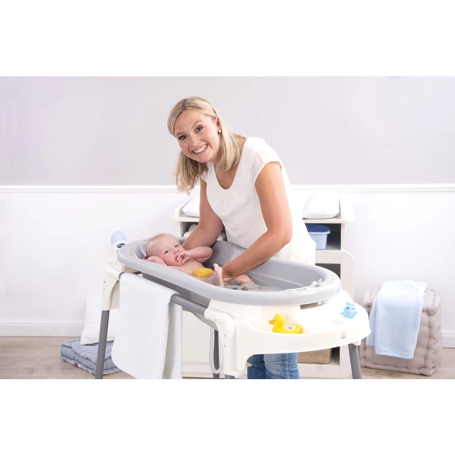 Rotho Babydesign Badewanne TOP Xtra stone grey
