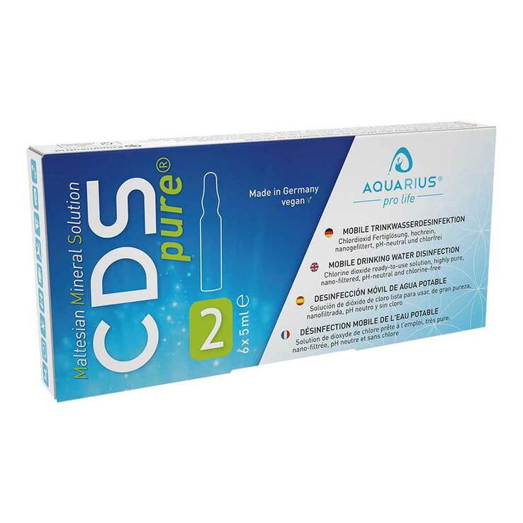 Aquarius pro life M.M.S. No. 2 CDSpure Ampullen, 6X5 ml