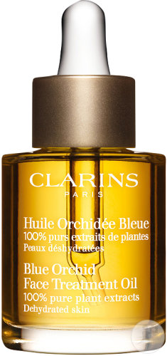 Clarins Aroma Huile Orchidée Bleue Peaux Déshydratées Flacon Pipette 30ml