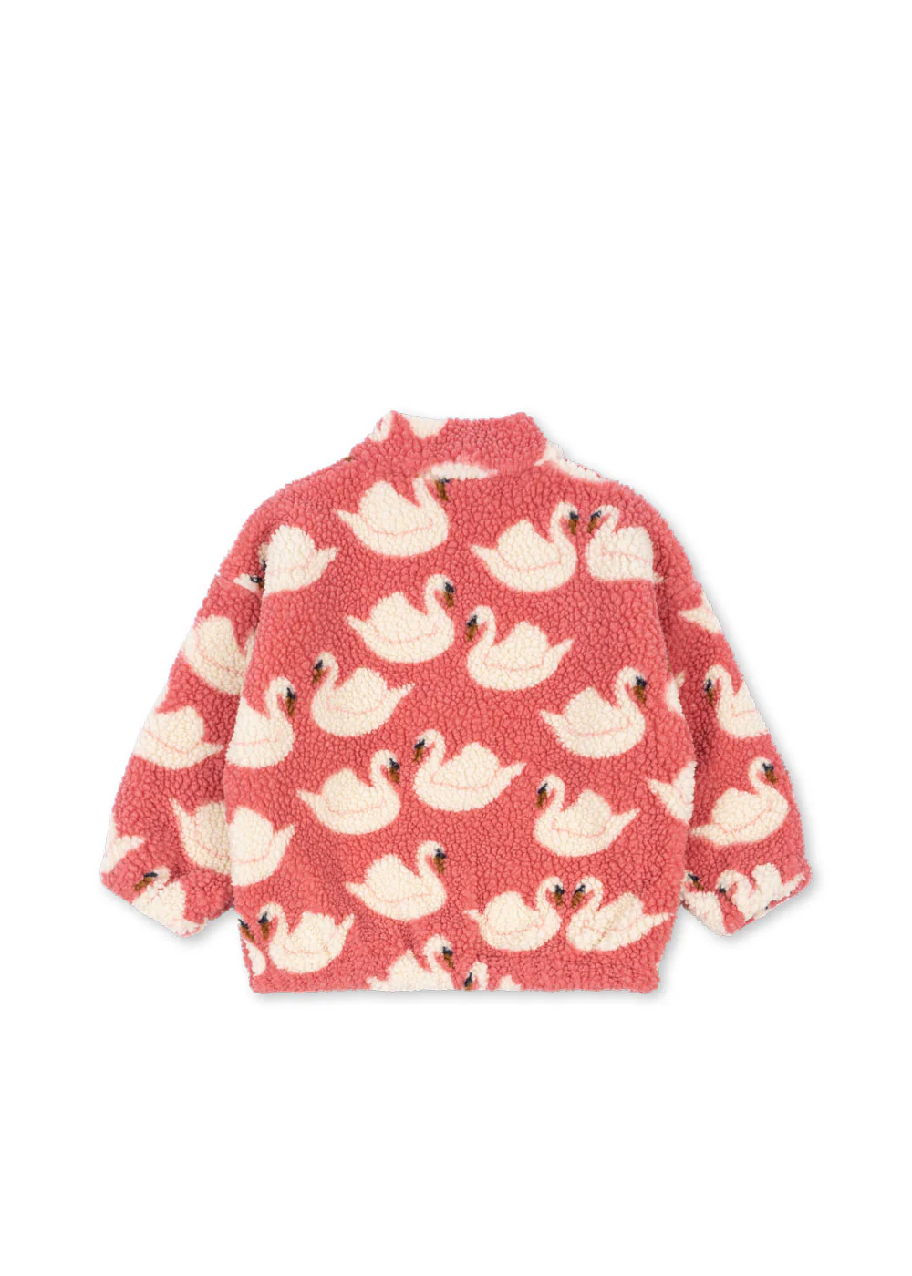 Jody teddyjakke - swan candy - 12M