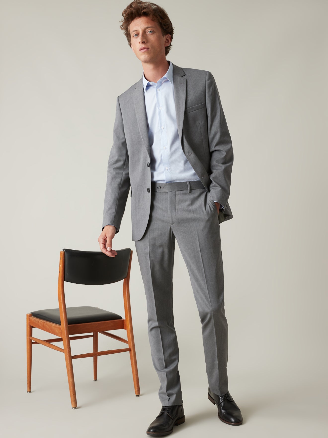 Pantalon de costume homme Super 100's