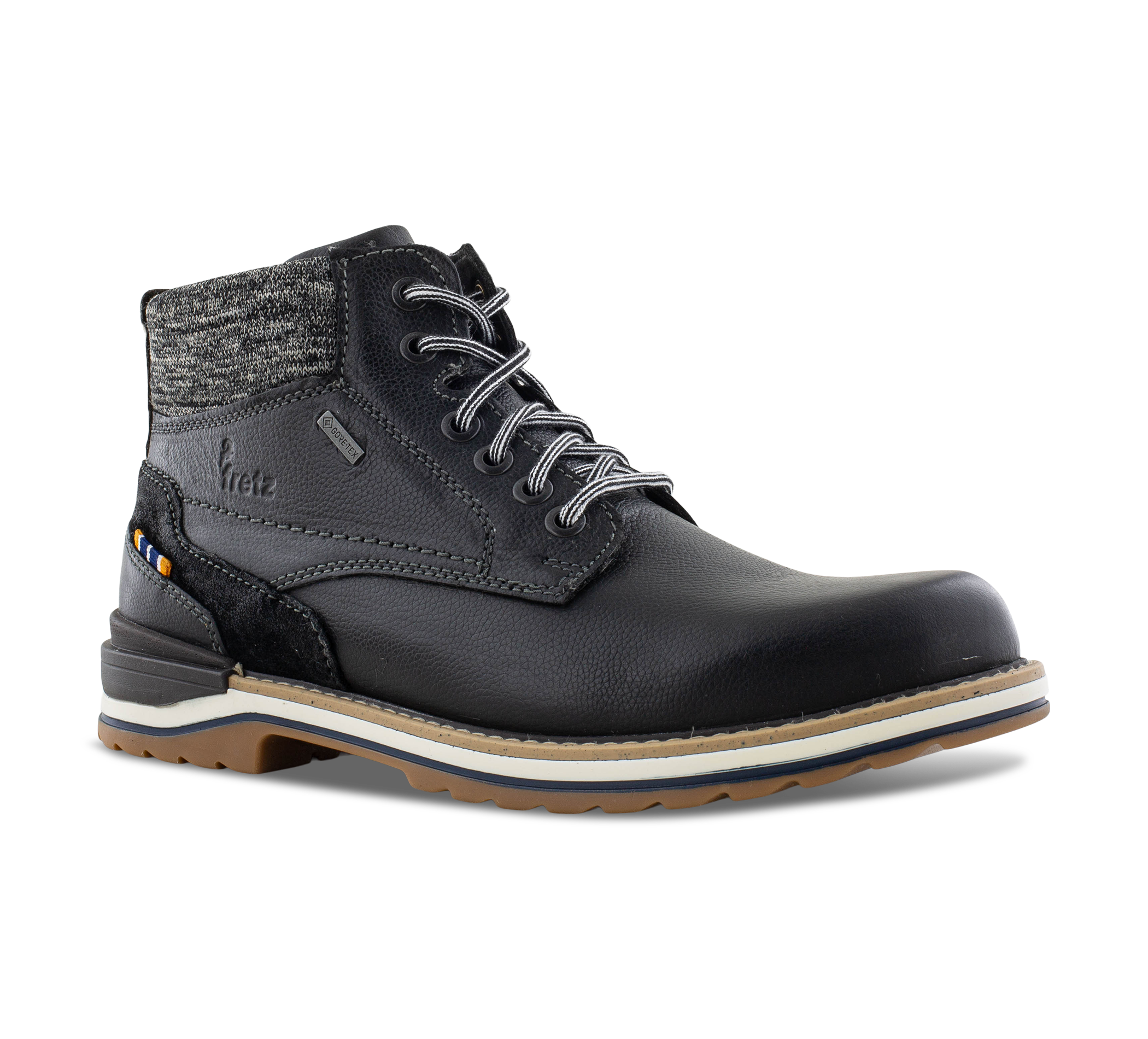 Fretz Cooper - Schnürboots schwarz