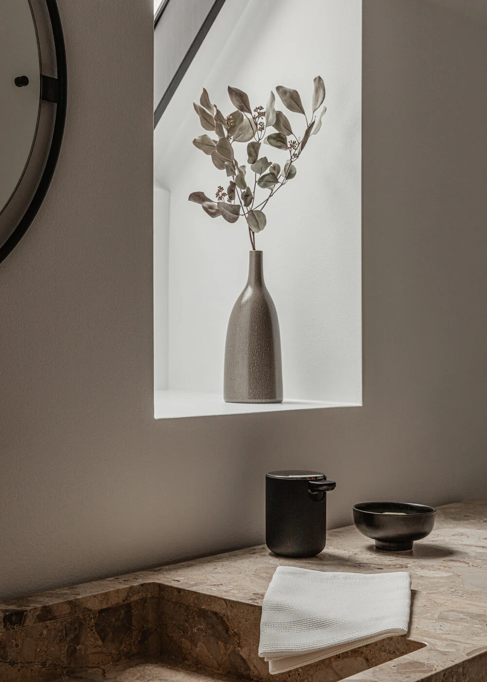 Audo Copenhagen  Strandgade vase, Fern - H:25 cm.