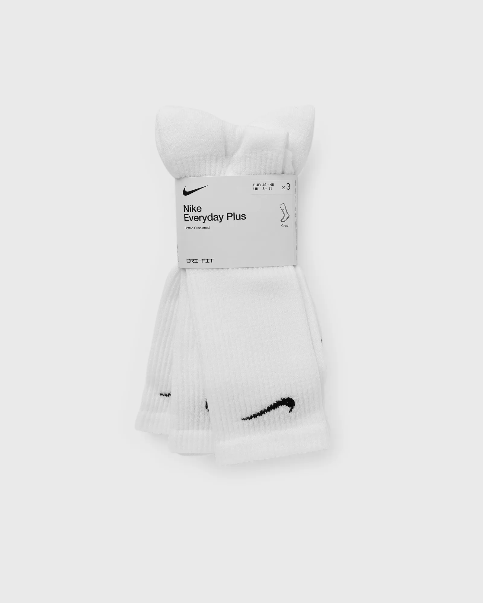 Nike Everyday Plus Cushioned Training Crew Socks (3 Pairs)