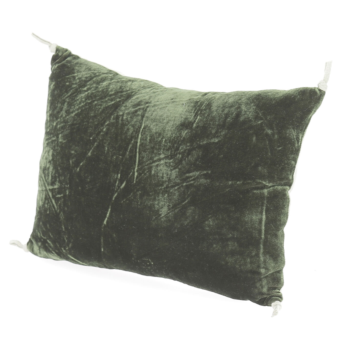 En Fil d'Indienne Housse de coussin Fortuna pêche - 30x30 cm