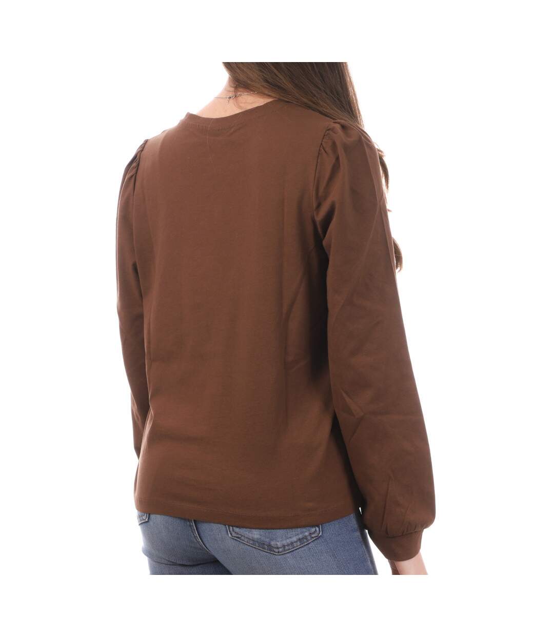 Blouse Marron Femme Vero Moda Kerry
