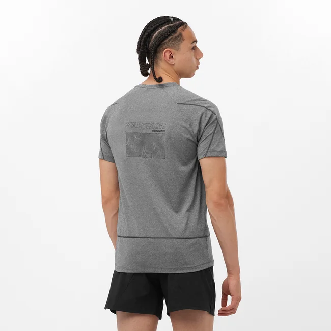 CROSS RUN GRAPHIC  Kurzarmshirt Herren