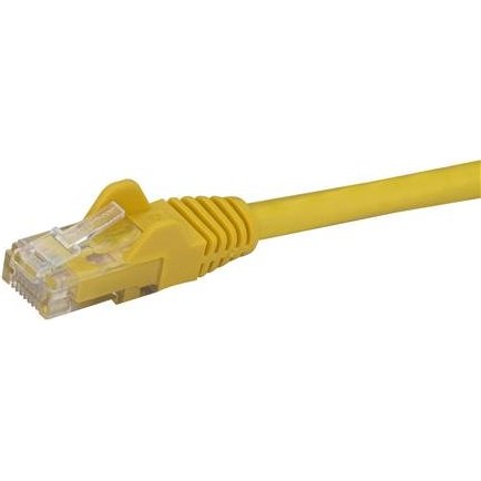 StarTech.com N6PATC7MYL câble de réseau Jaune 7 m Cat6 U/UTP (UTP)