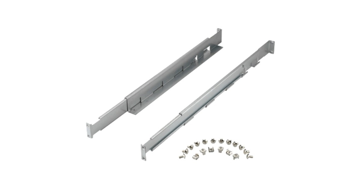 APCEasy-UPS On-Line SRV 6000VA Rail Kit, 230V ups  (Zwart, SRV6KRIRK, Hardwired, Rack Mounted)