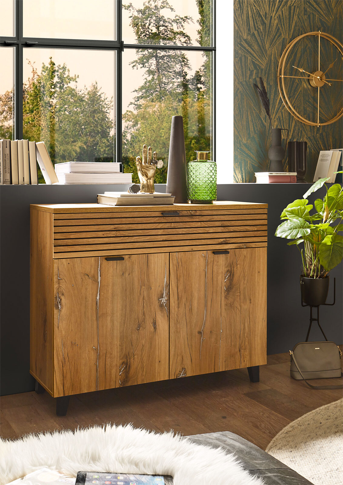 Schlafzimmer Kommode TRATTINO braun