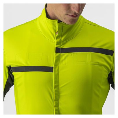 Veste Castelli Transition 2 Jaune Fluo/Noir