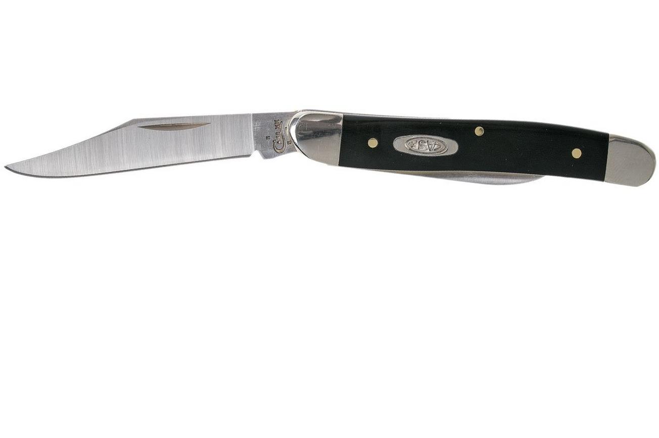 Case Working Medium Jack Knife Jet Black Synthetic, 00220, 22087 SS zakmes