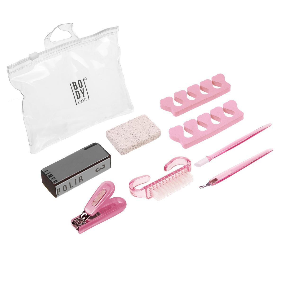 TROUSSE MANUCURE PEDICURE 6 PIECES