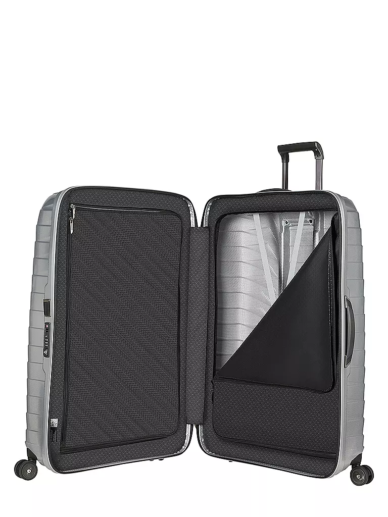 SAMSONITE Trolley mit 4 Rollen PROXIS 81cm Silver silber