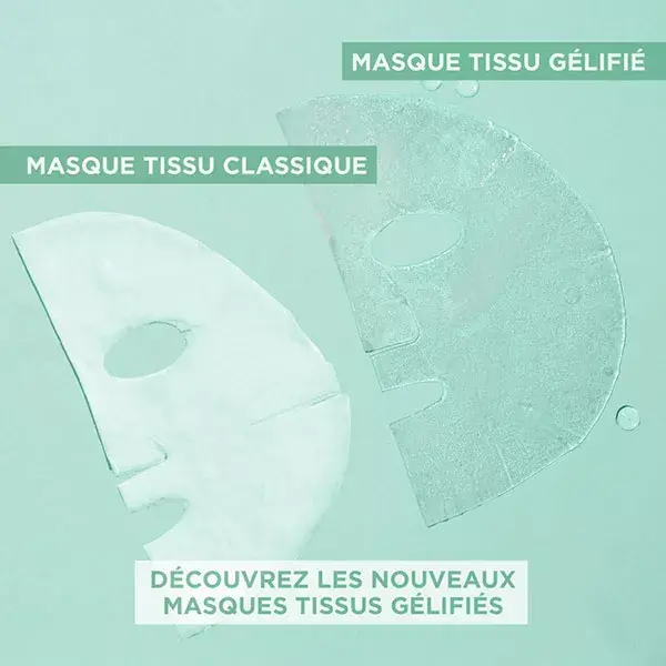 Garnier Skin Active Masque Tissu Gélifié Anti-Fatigue Hyaluron Cryo Jelly 27g