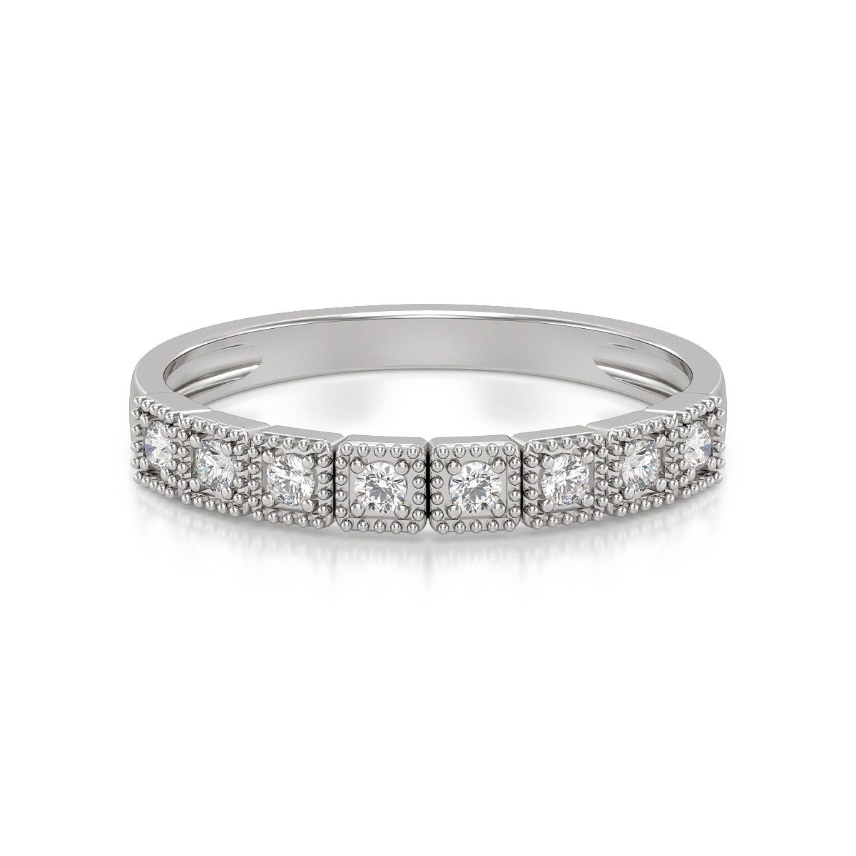 Alliance Or 750 Blanc Diamants 1.990grs