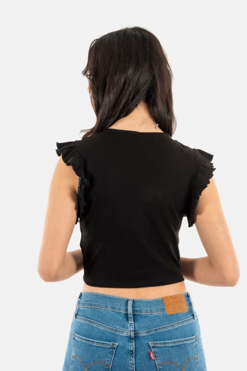 tee shirt only laila black