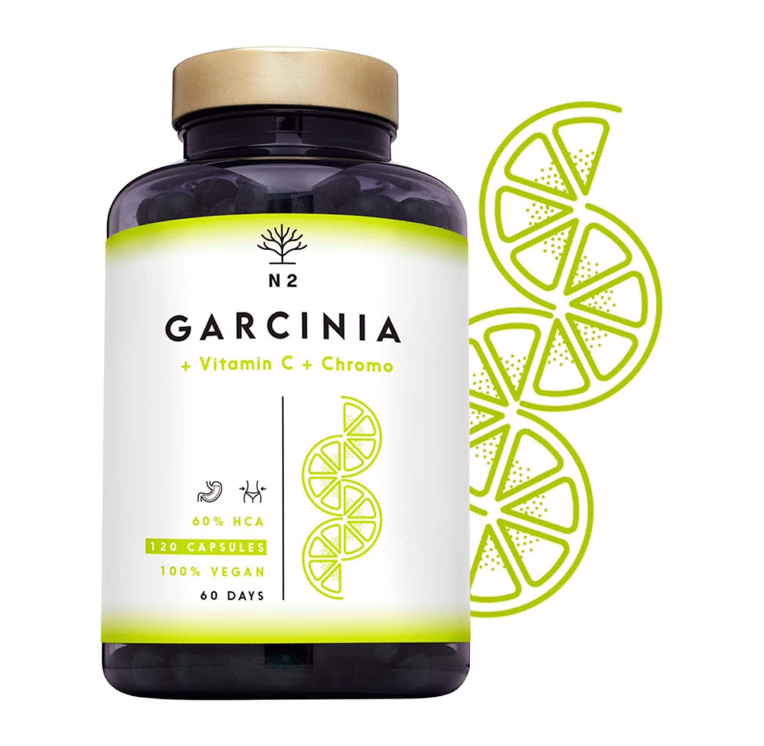 N2 Natural Nutrition Garcinia Cambogia + Vitamin C+ Chromo