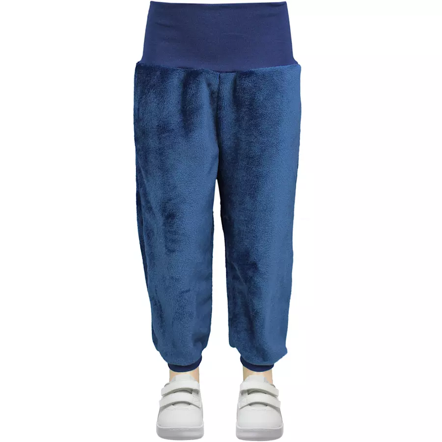 TupTam Baby Unisex Fleece Hose Babyhose Jogginghose Winter Warm blaubraun
