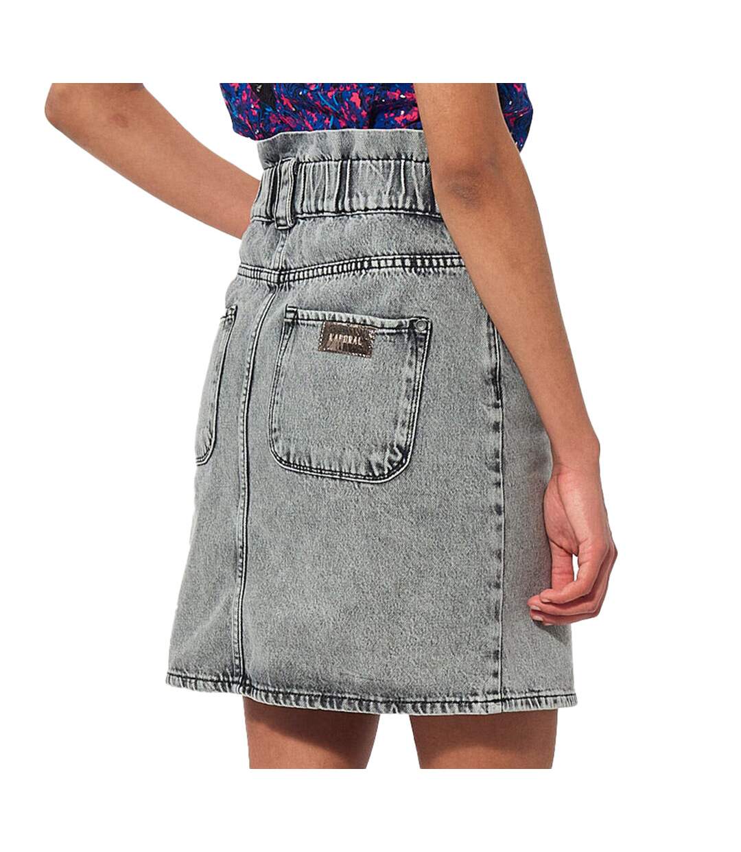 Jupe en jean Grise femme Kaporal SALMAH