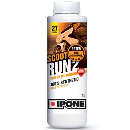 Huile moteur Ipone SCOOT RUN 2 100% synthése - 1 LITRE Universel