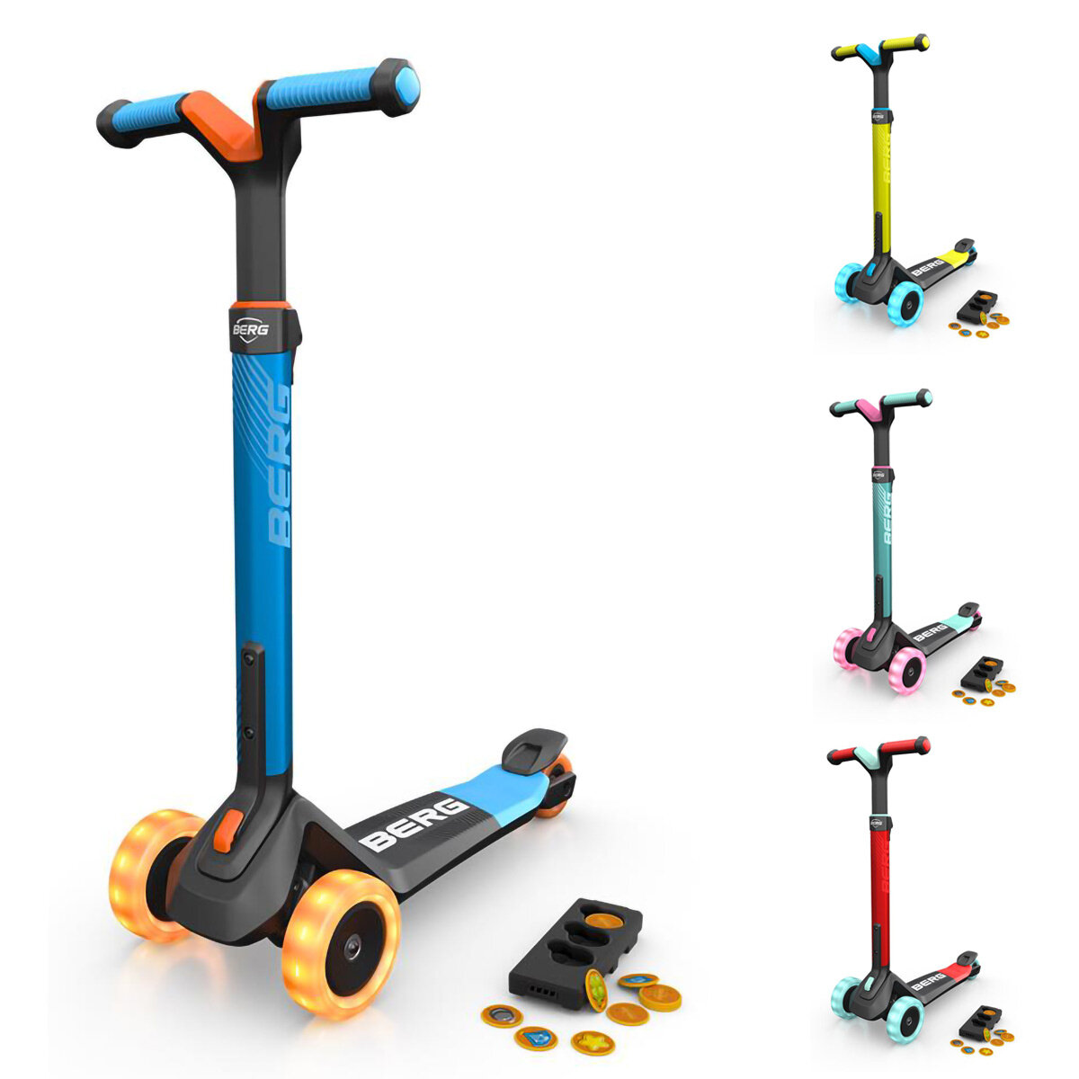 Bergtoys Berg Scooter Nexo Lights Magnet Deck