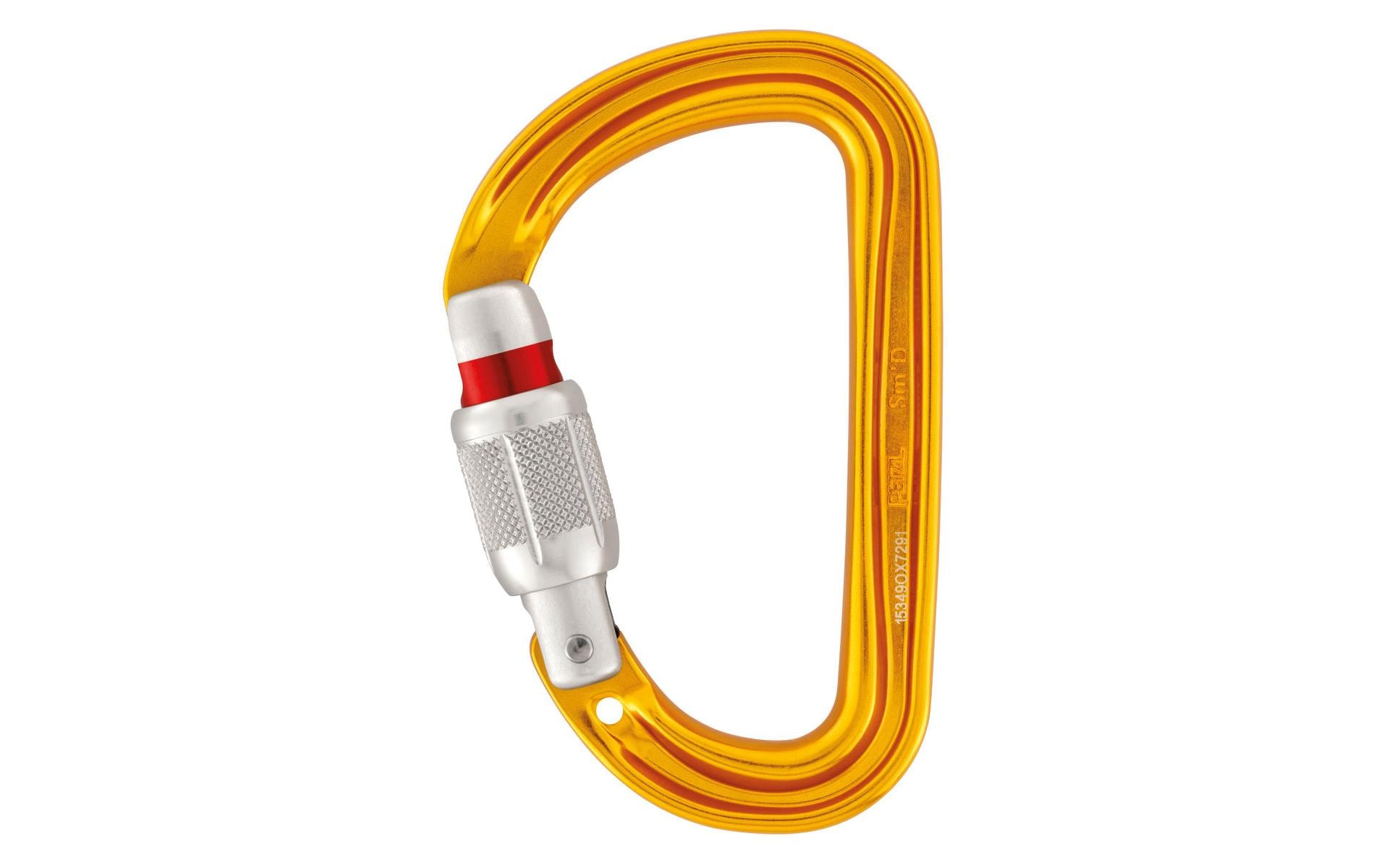 Karabiner Sm'D Screw LockUltraleichter asymmetrischer Karabiner