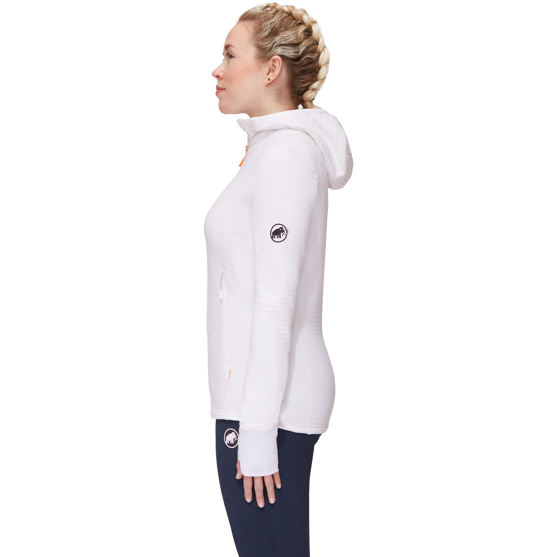 Mammut Taiss Light Fleecejacke Damen weiß