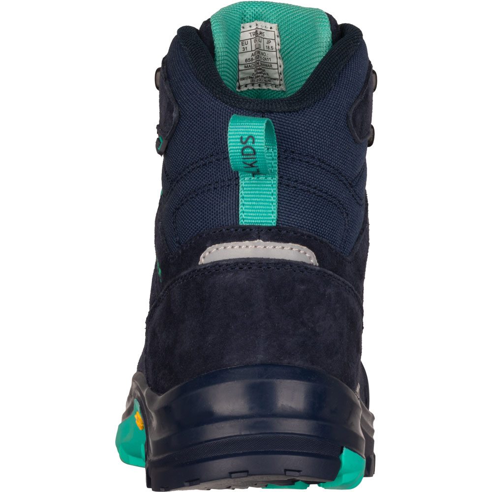 Trollkids Trollsteinen Hiker Mid XT Wanderschuhe Kinder navy