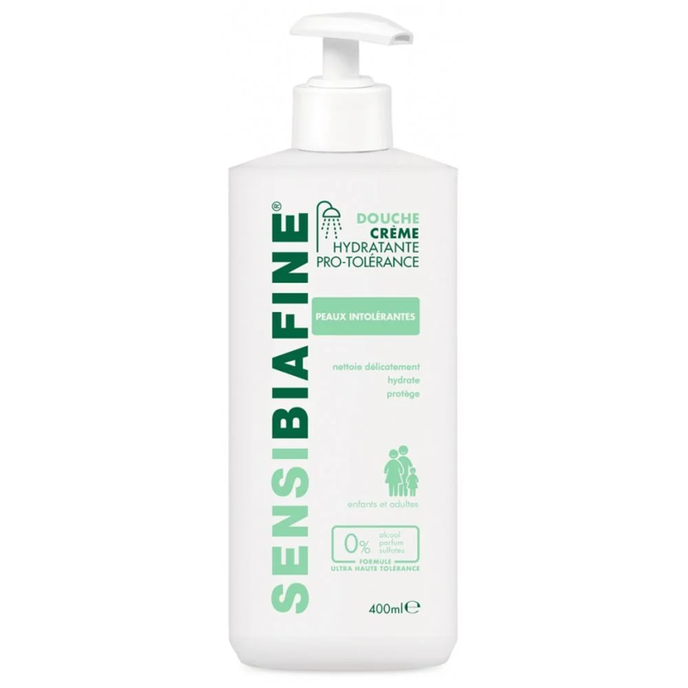 Crème douche SensiBiafine hydratante peau intolérante 400ml