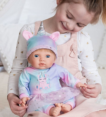 Tiny Treasures Puppenkleidung - Magie Unicorn All-In-One