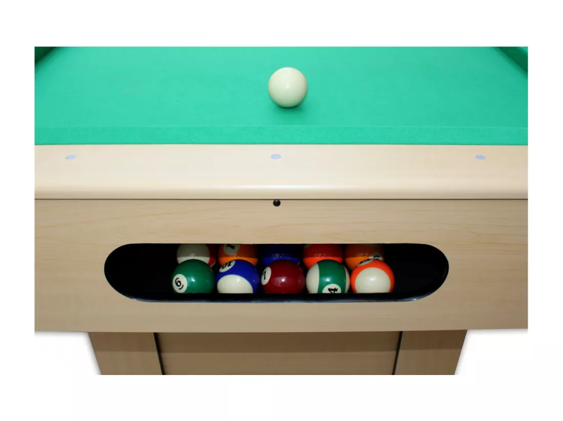 Billard américain pieds réglables + accessoires CHICAGO