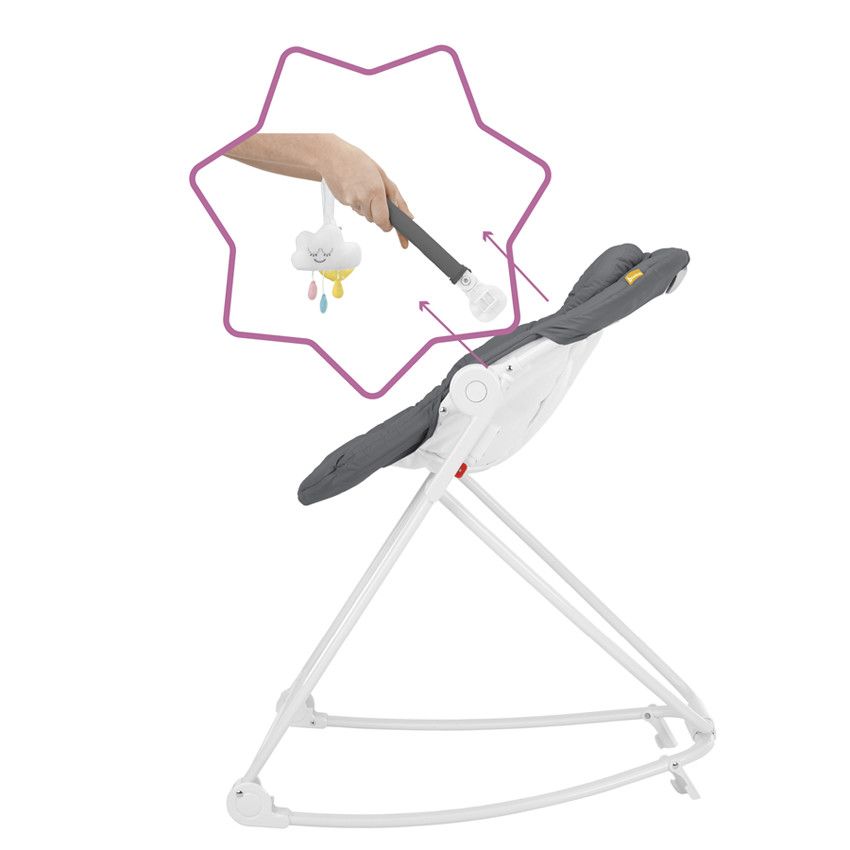 Transat en hauteur Compact'Up - Moonlight - Ecru