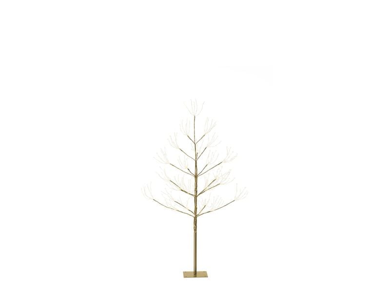 STT Baum Champagne, 390 LEDs, 120 cm Weihnachtsbaum mit Beleuchtung