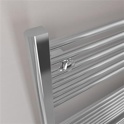 Eastbrook Biava multirail handdoekradiator 60x170cm 843W chroom