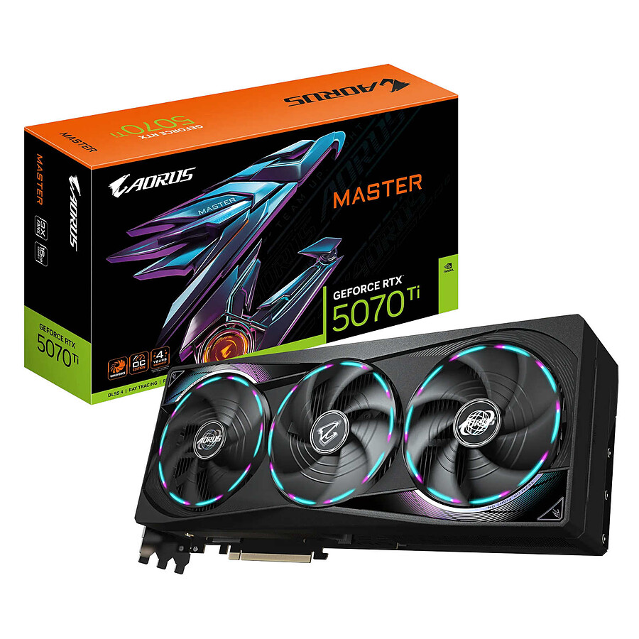 Gigabyte AORUS GeForce RTX 5070 Ti MASTER 16G
