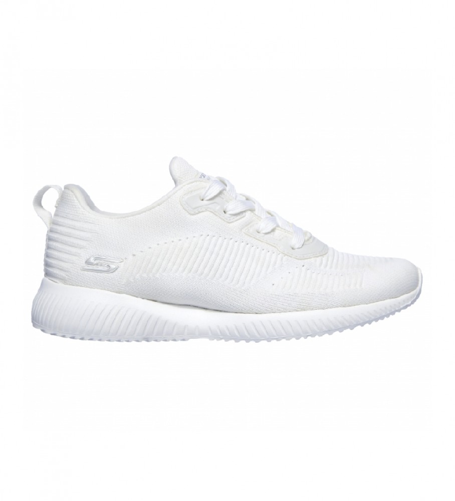 Tênis Skechers Bobs Sport Squad Tough Talk Branco