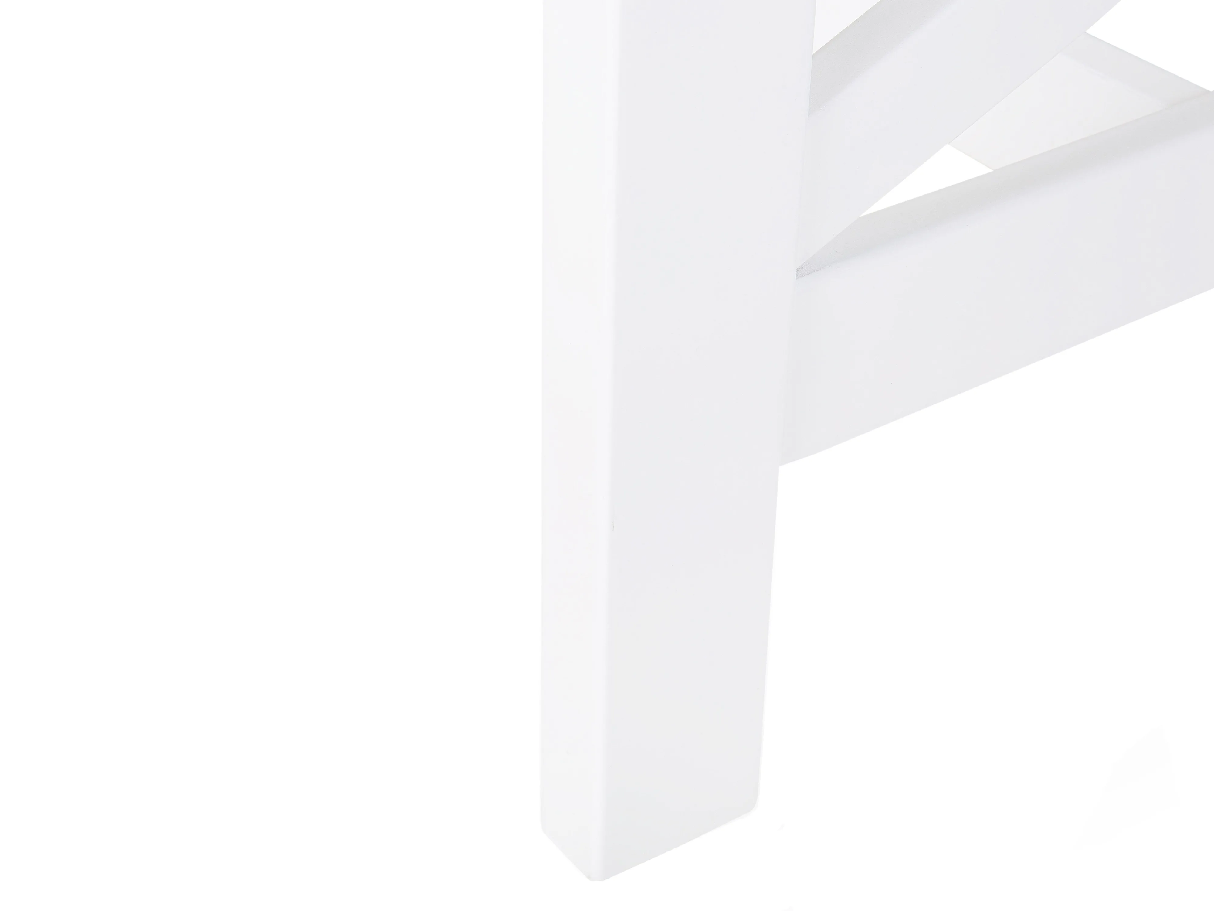 Tuin eettafel BALTIC 55 cm 100 cm Acaciahout Wit