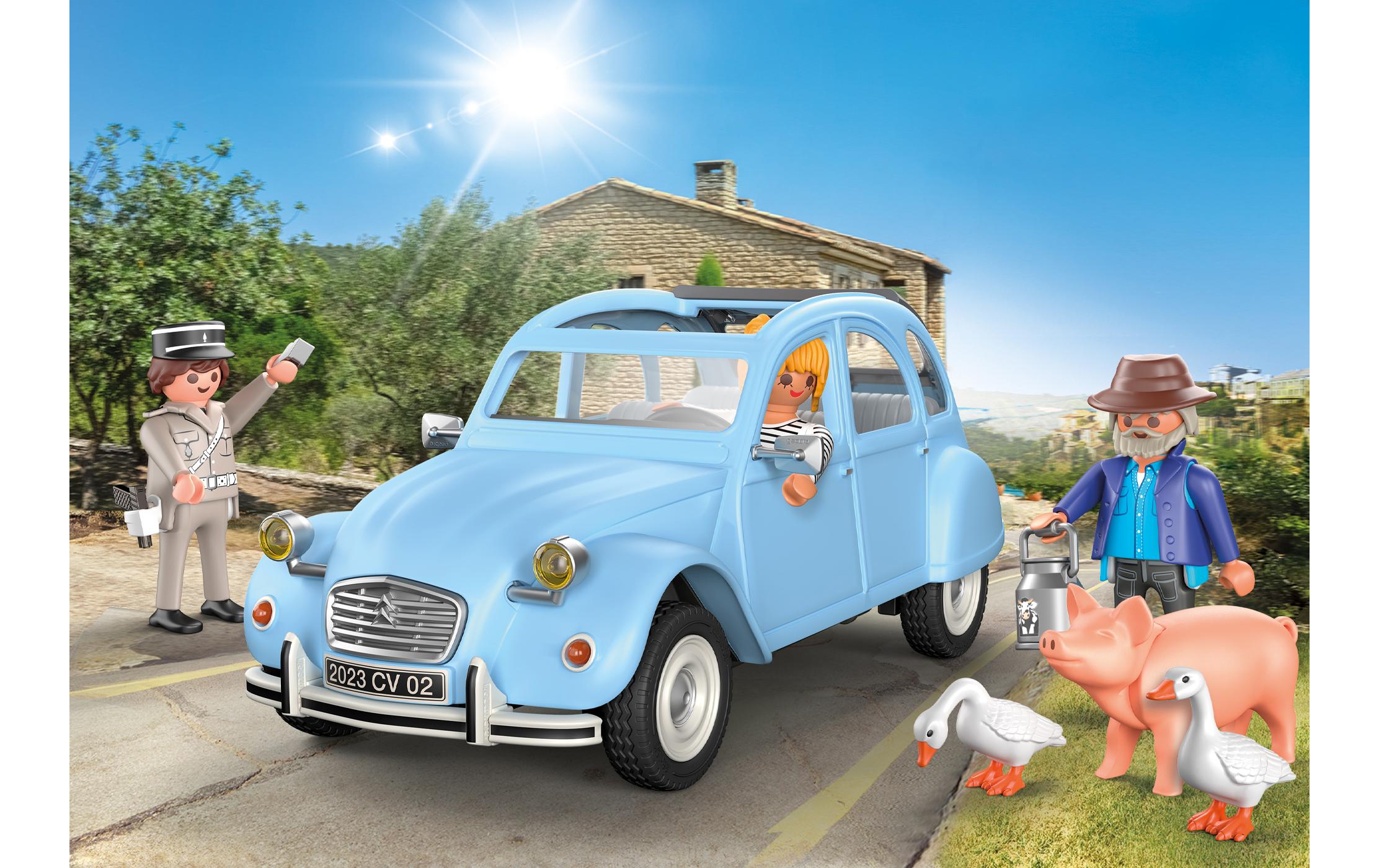 Citroën 2CV 70640Das ikonische Kultauto als Playmobil-Modell mit vielen authentischen Details