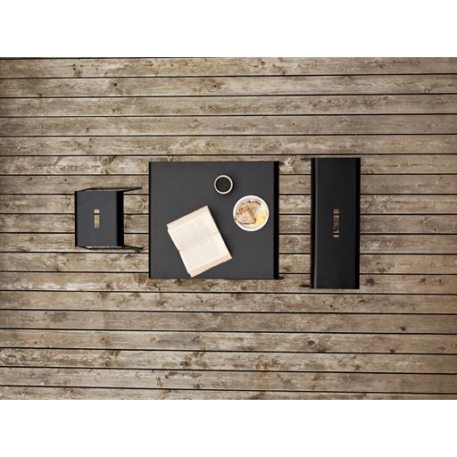 Zone A-Bench Outdoor Bænk, Black