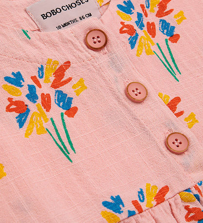 Bobo Choses Kleid - Fireworks - Pink