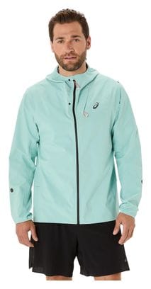 Veste imperméable Asics Metarun Waterproof Vert Homme