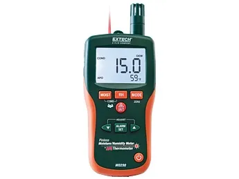 Extech MO290-EU Luftfugtighedsmåler (hygrometer) 0 % rF 99 % rF Dugpunkts/skimmelsvampsvisning