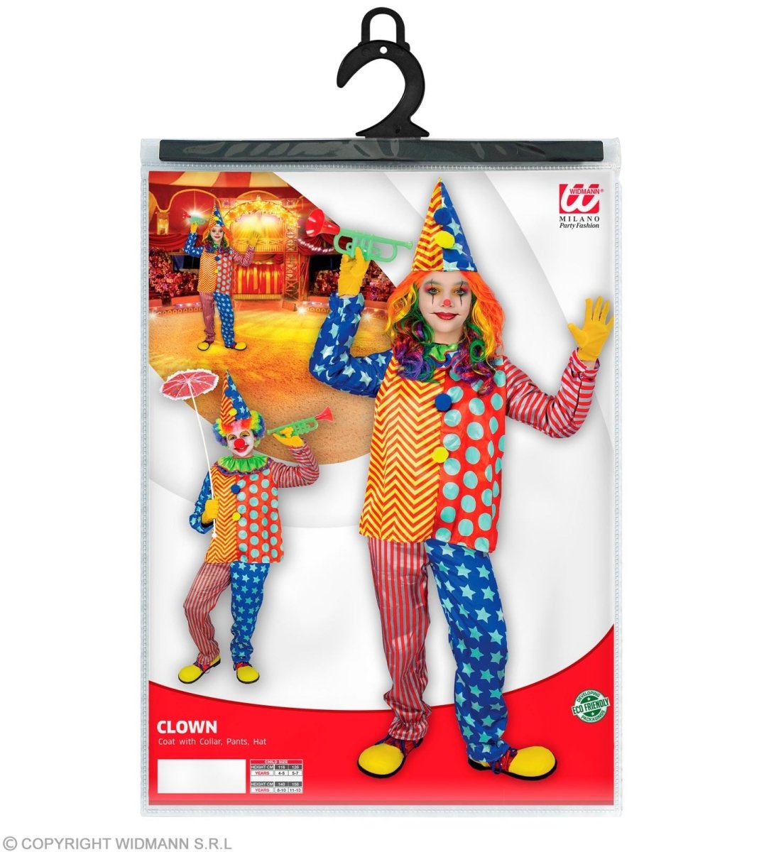 Clownspak Kind 3 delig
