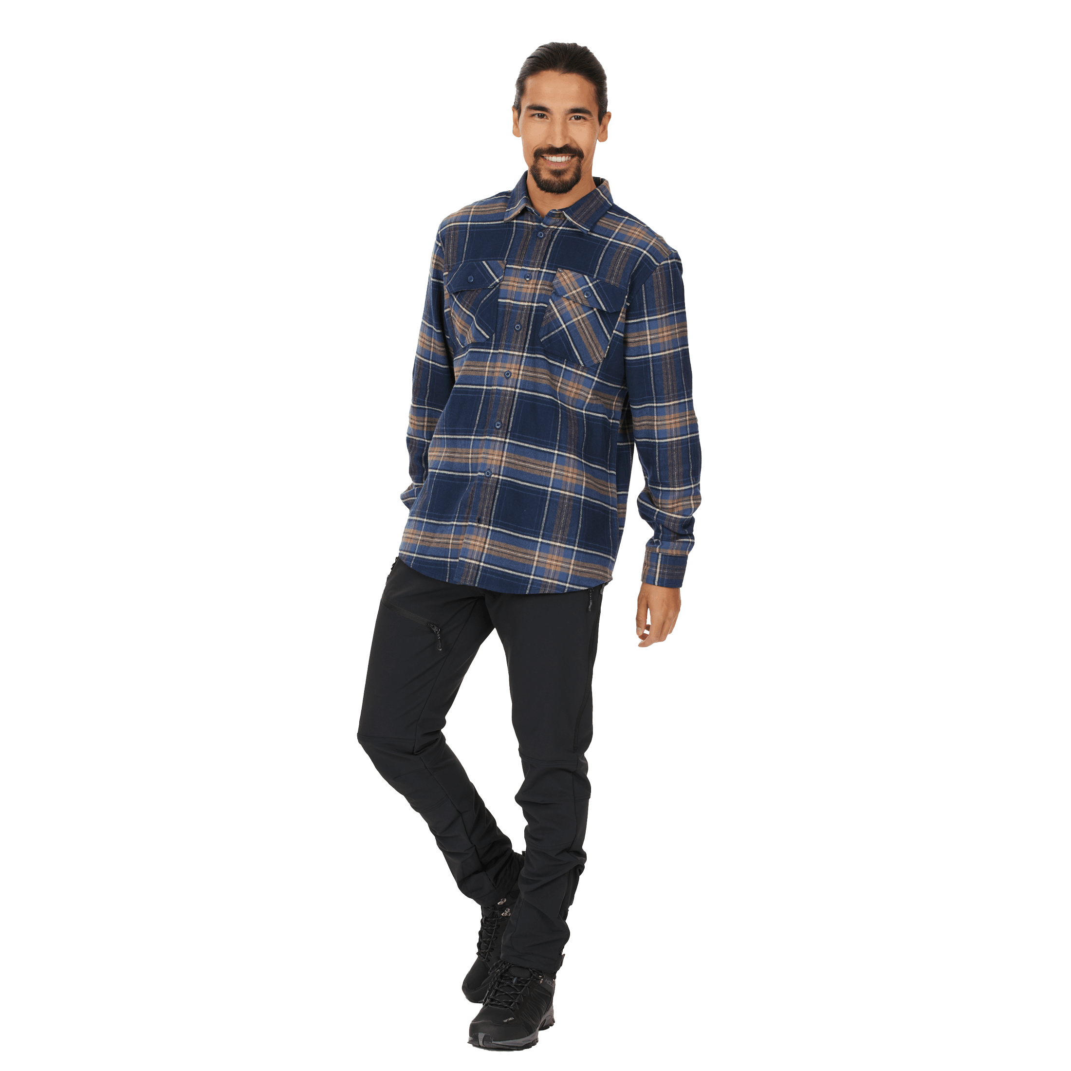 Vertical Jambam M Flannel Shirt - Fritid og bomull